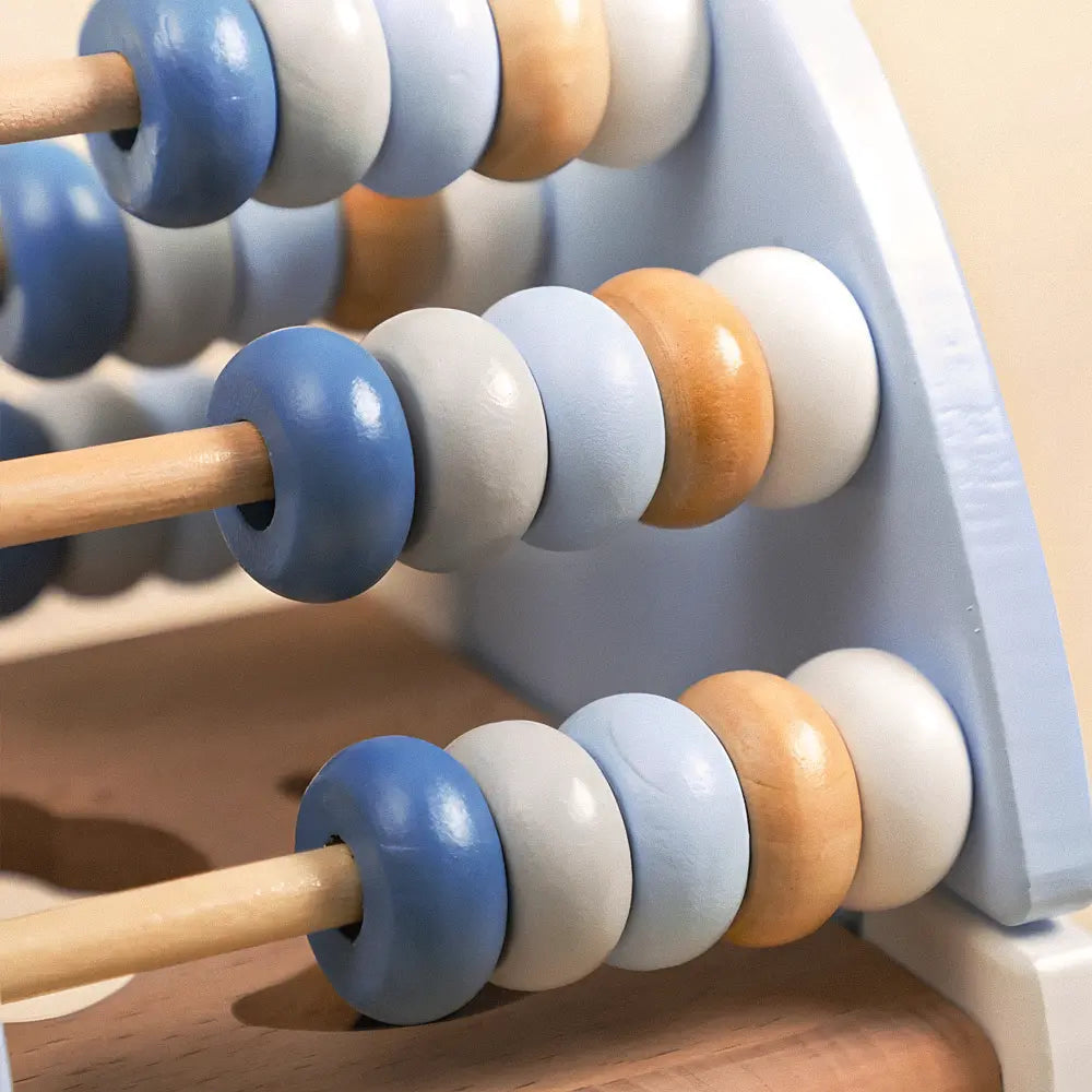 Wooden Rocket Activity Toy – Montessori Space Adventure Playset