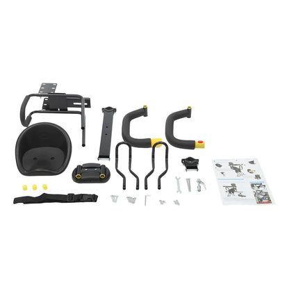 Quick-Release Front-Mounted Child Bike Seat, Padded Carrier for Toddlers