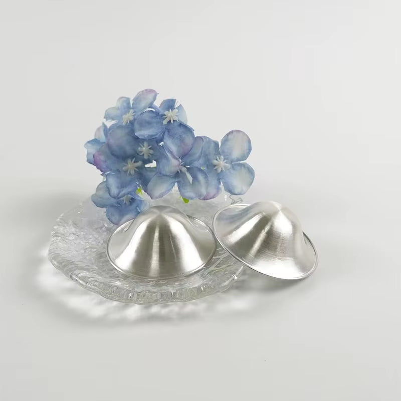 Silver Nursing Cups