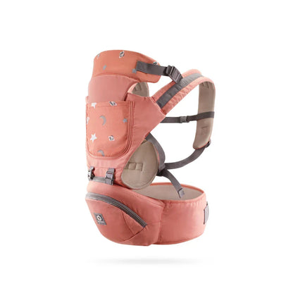 Breathable Ergonomic Baby Carrier – Front-Facing Kangaroo Hipseat
