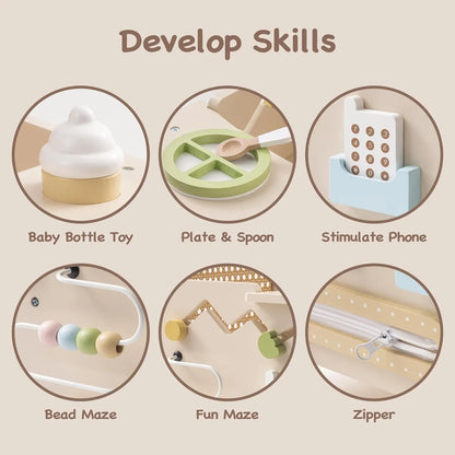 Wooden Baby Push Walker