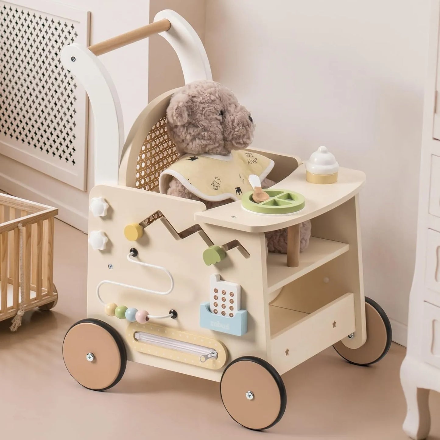 Wooden Baby Push Walker