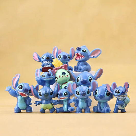 Ensemble de jouets Figurines Stitch