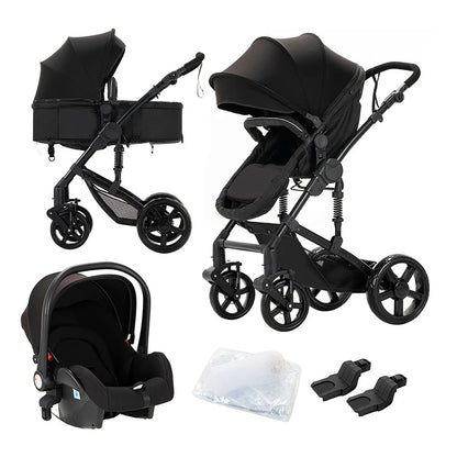 Multifunctional Baby Stroller 3-in-1 | Car Seat & Carrycot Combo